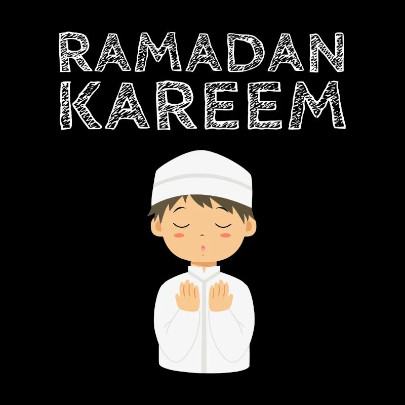 Ramadan Kareem Prayer Kid