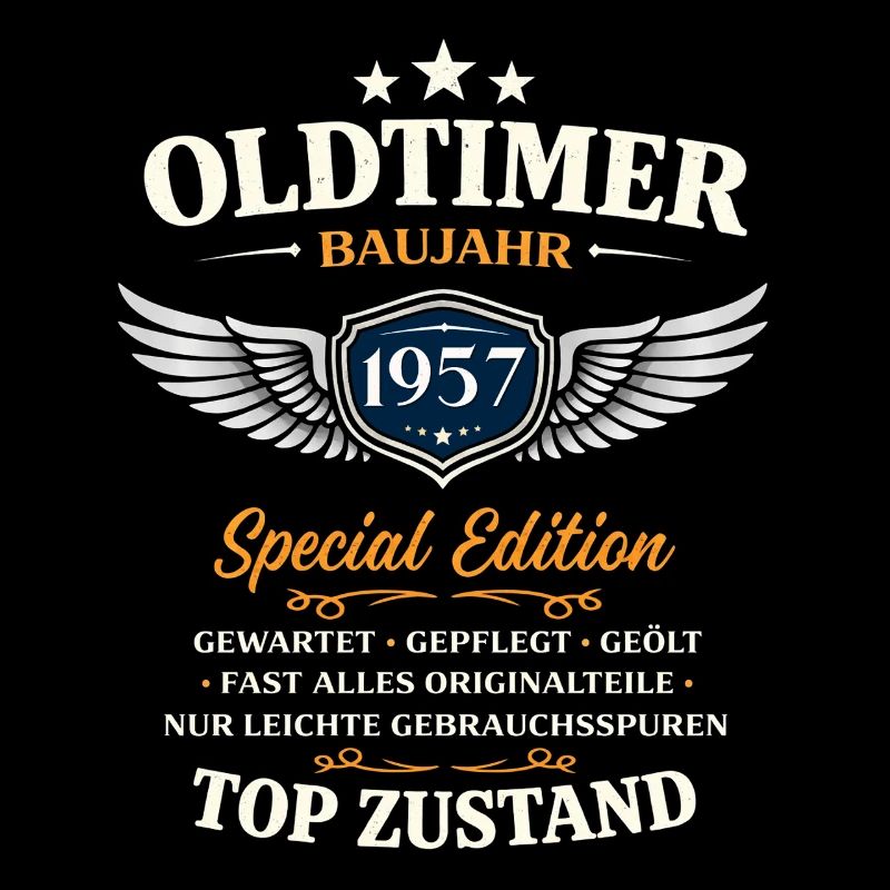 69. Geburtstag Geschenk Mann Oldtimer Vintage 1957