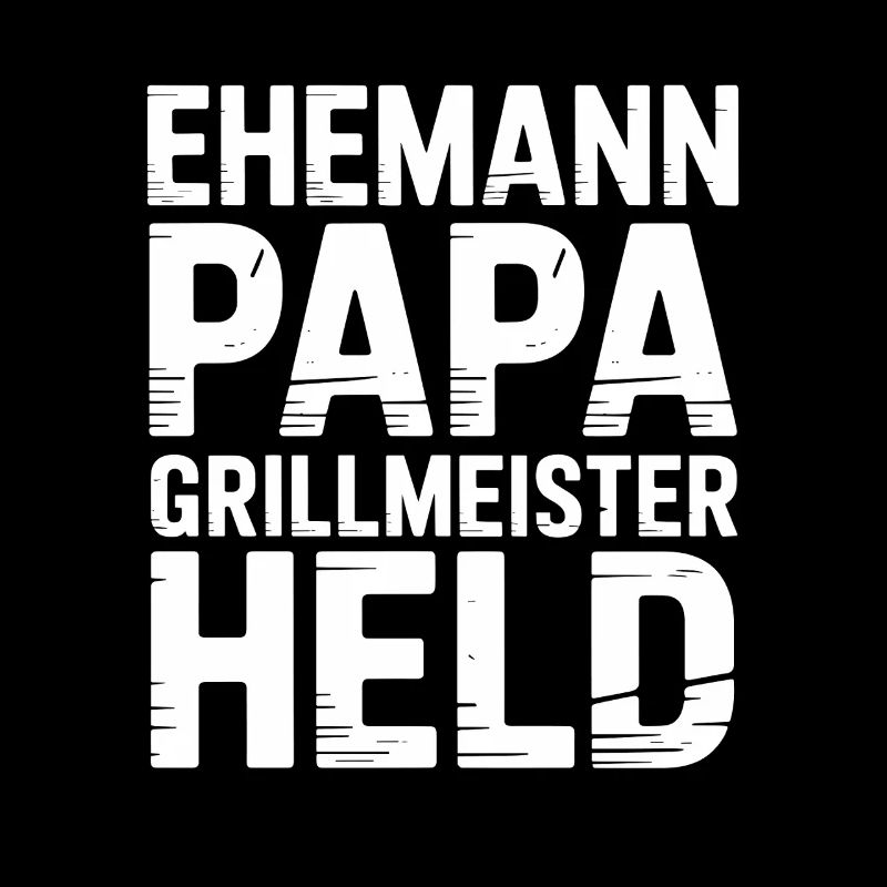 Papa Ehemann Grillheld Grillmeister Geschenk