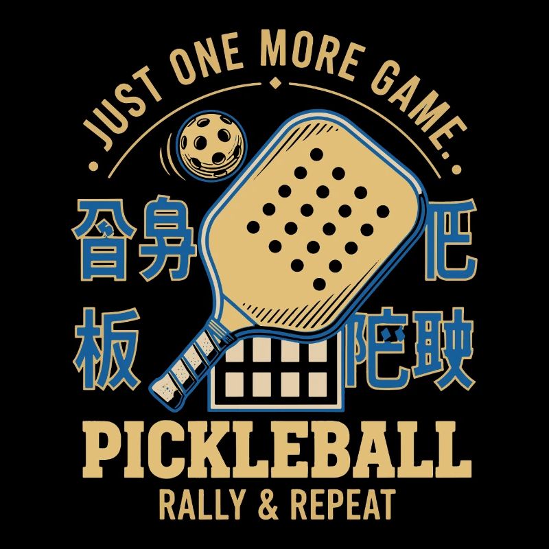 Pickleball : Encore un match : Répéter Drôle