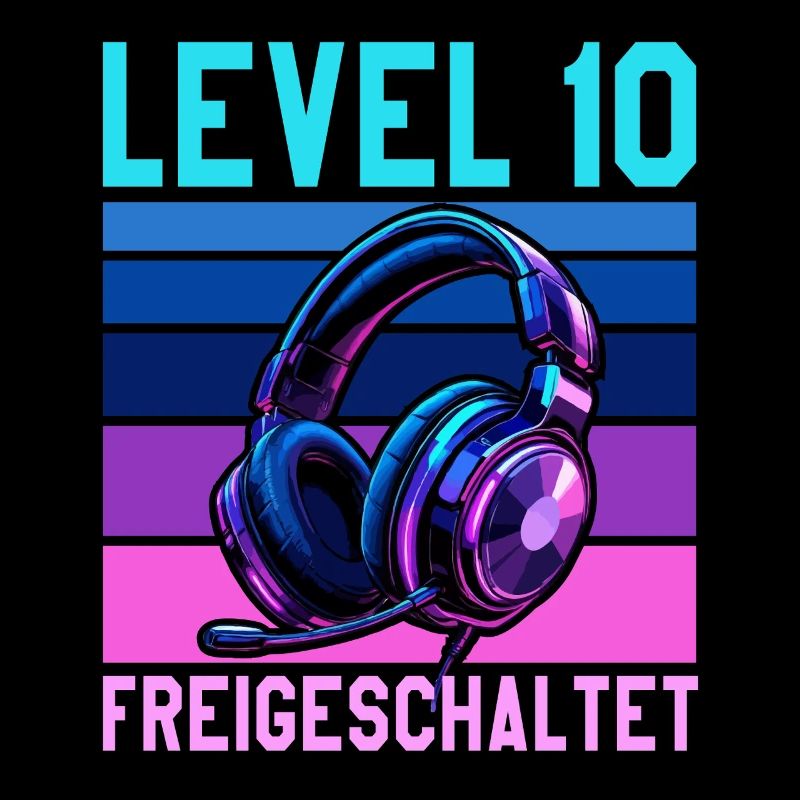 10. Geburtstag Junge Mädchen Legende Level 10