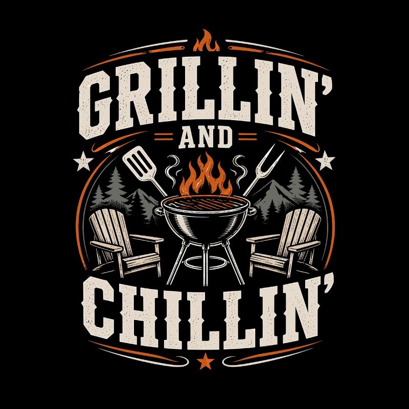 Dad Father Grill Master Hero Fun BBQ