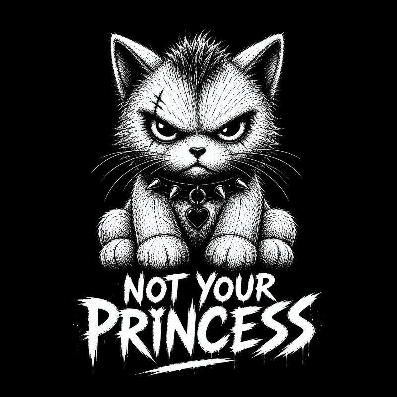 Pas ta princesse – Chat anti-princesse