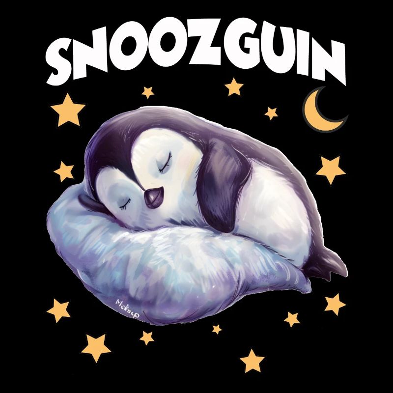 Pinguin Pyjama Snoozguin Langschläfer Schlafmützen
