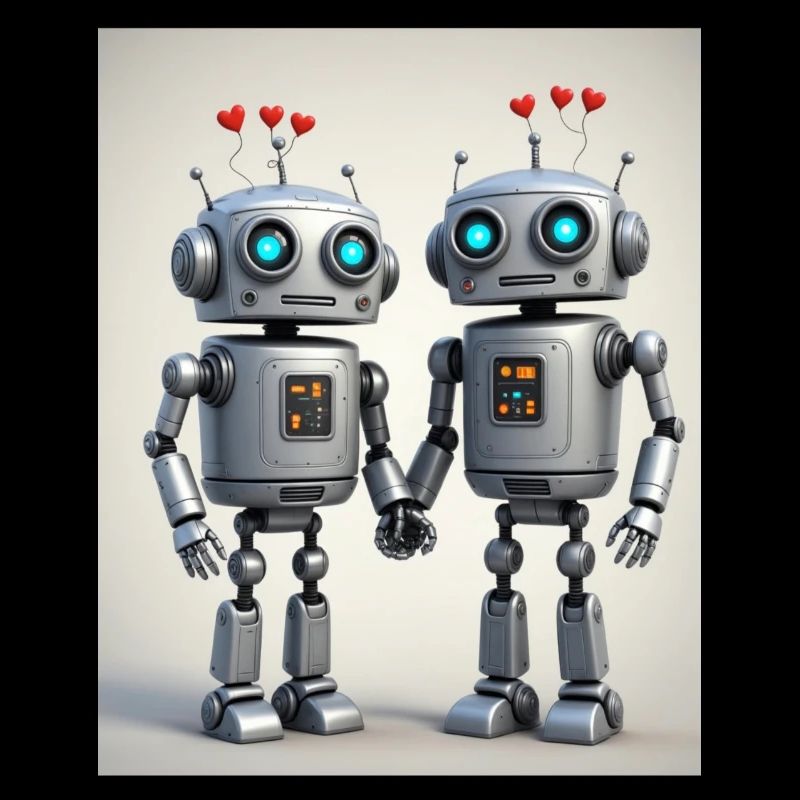 Roboter Pärchen