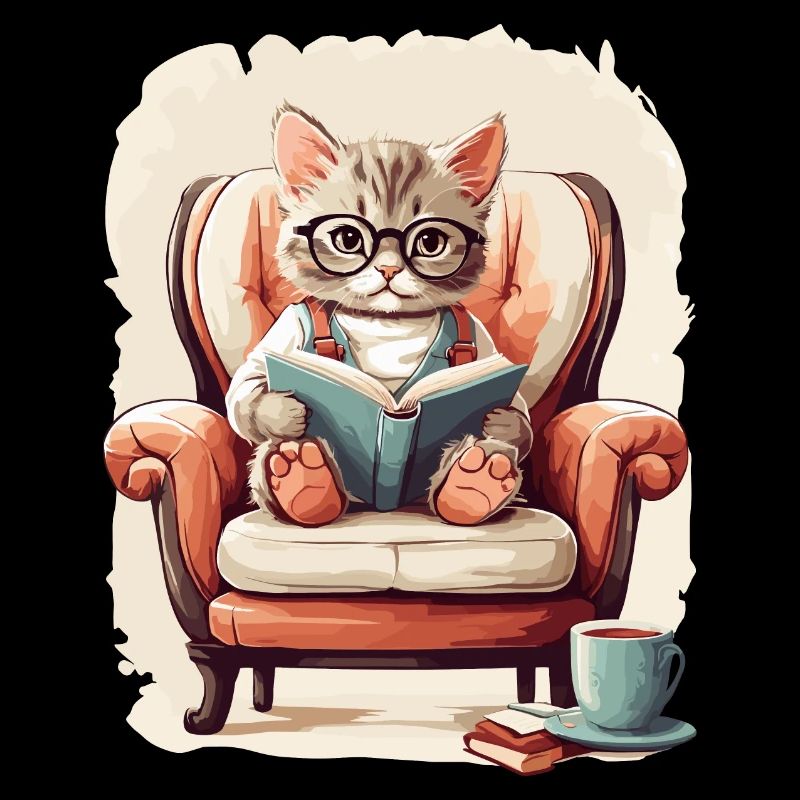 Süße Schlaue Katze