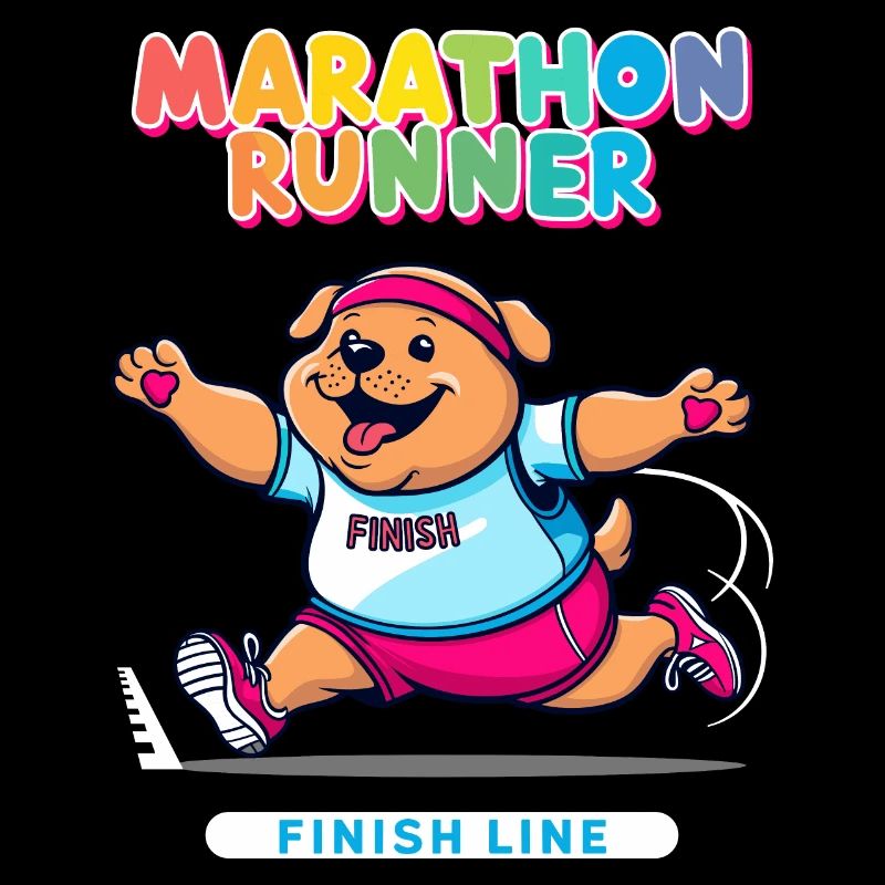 Chien marathonien