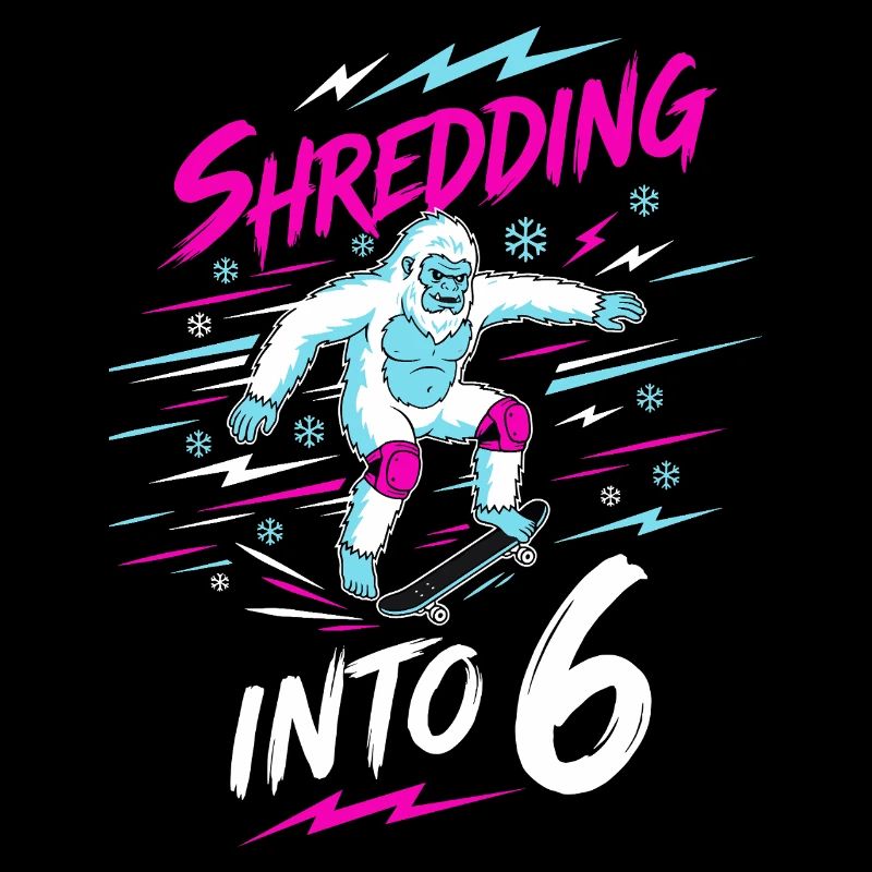 Shredding Into 6 Yeti Skater