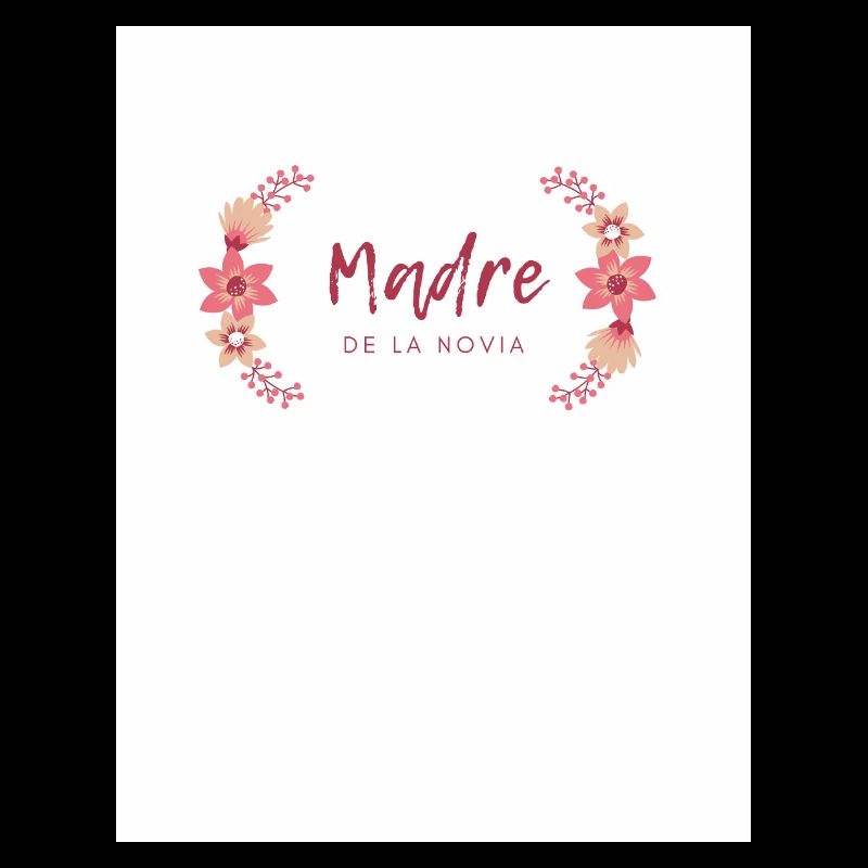 Mère de la mariée florale