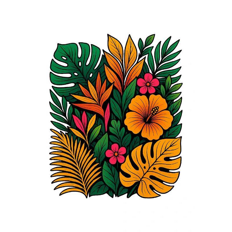 Floraison dorée
