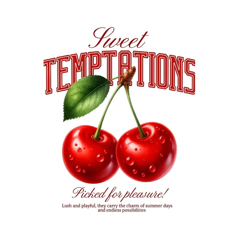 Sweet Temptations Cherries Design