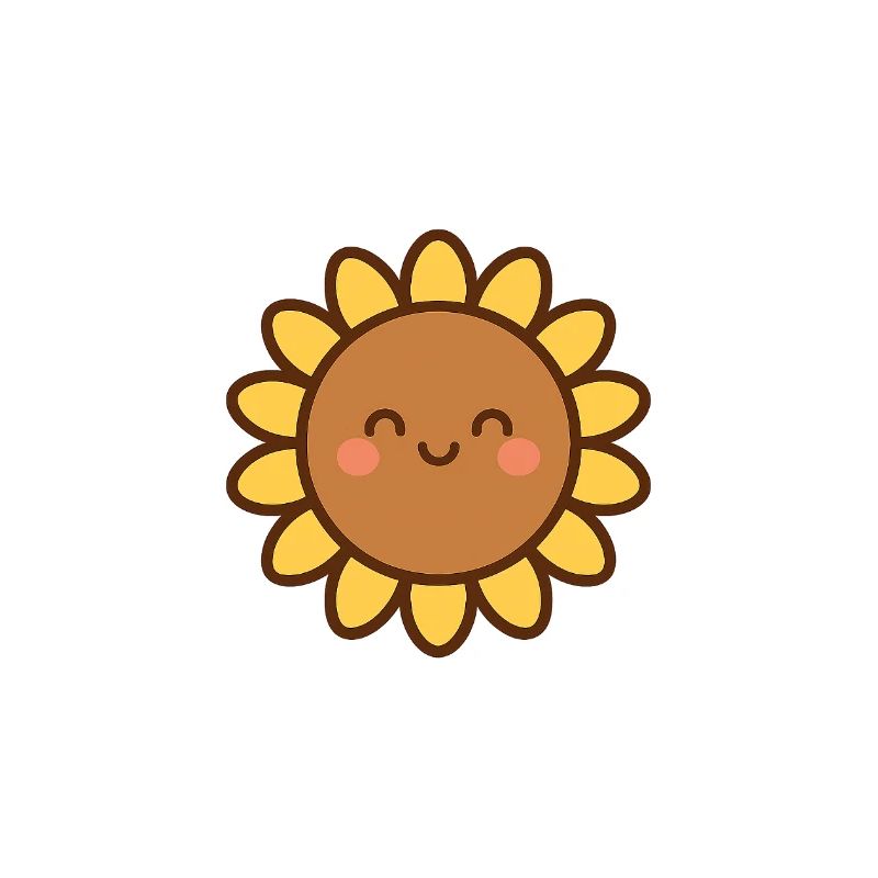 Gelbe Lächelnde Blume