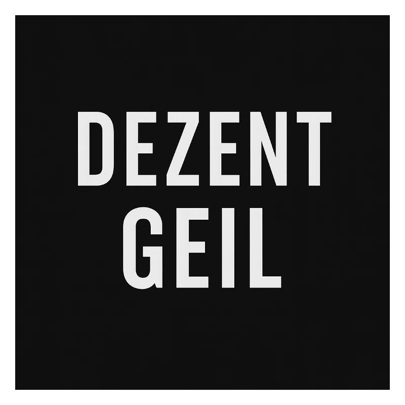 Discreetly cool slogan design