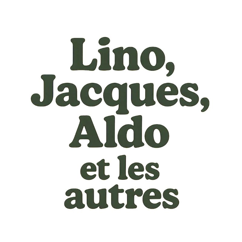Abenteuer ist Abenteuer. Lino, Jacques