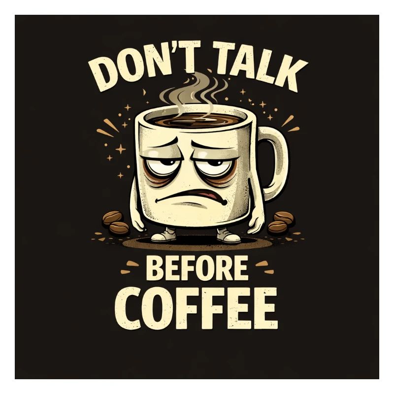 Ne parle pas avant le café