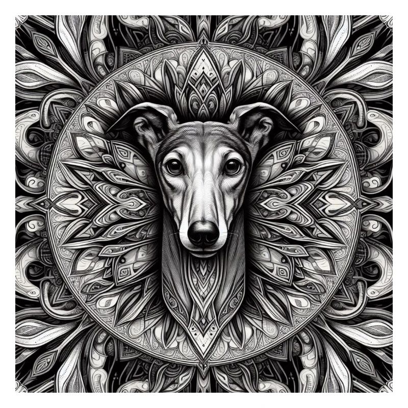 Mandala du lévrier