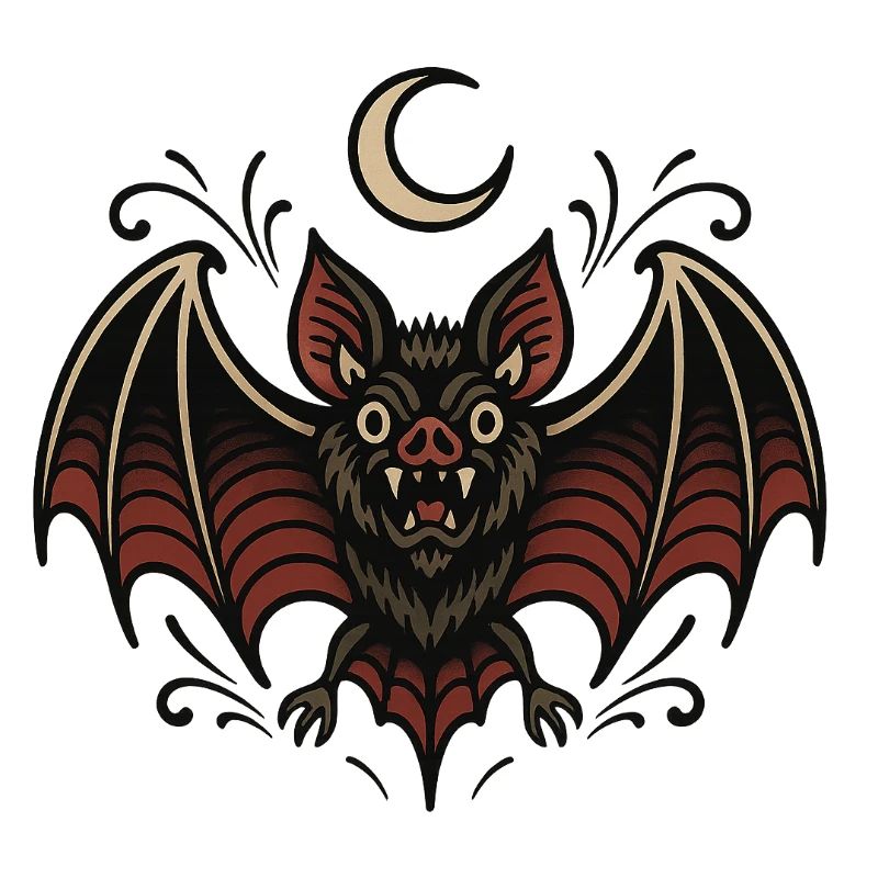 Moon Bat Night Magic