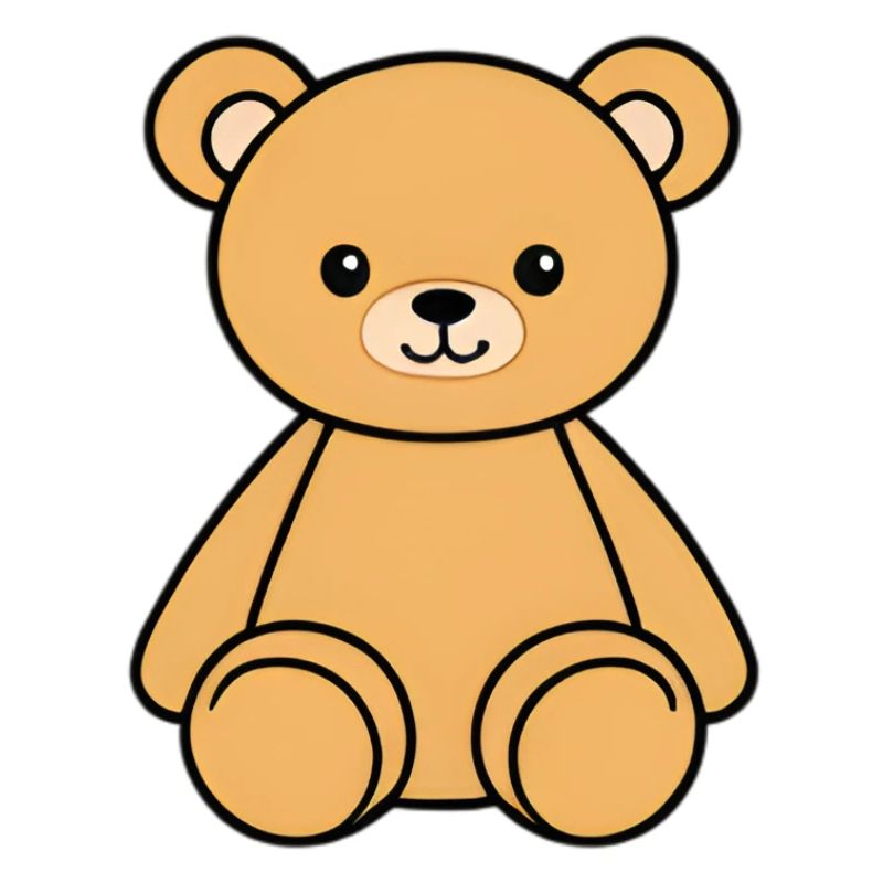 Cute Teddy Bear Cartoon
