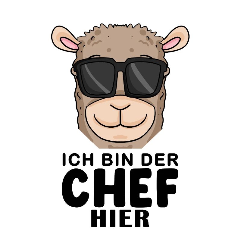 Cool Lama Chef Spruch