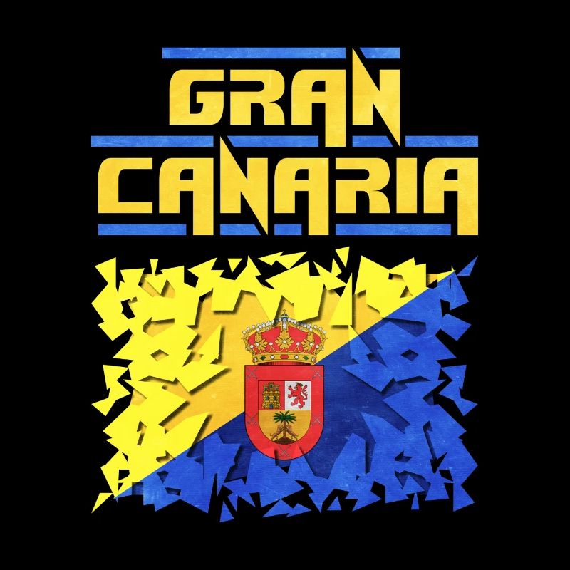 Puzzle de conception du drapeau de Gran Canaria
