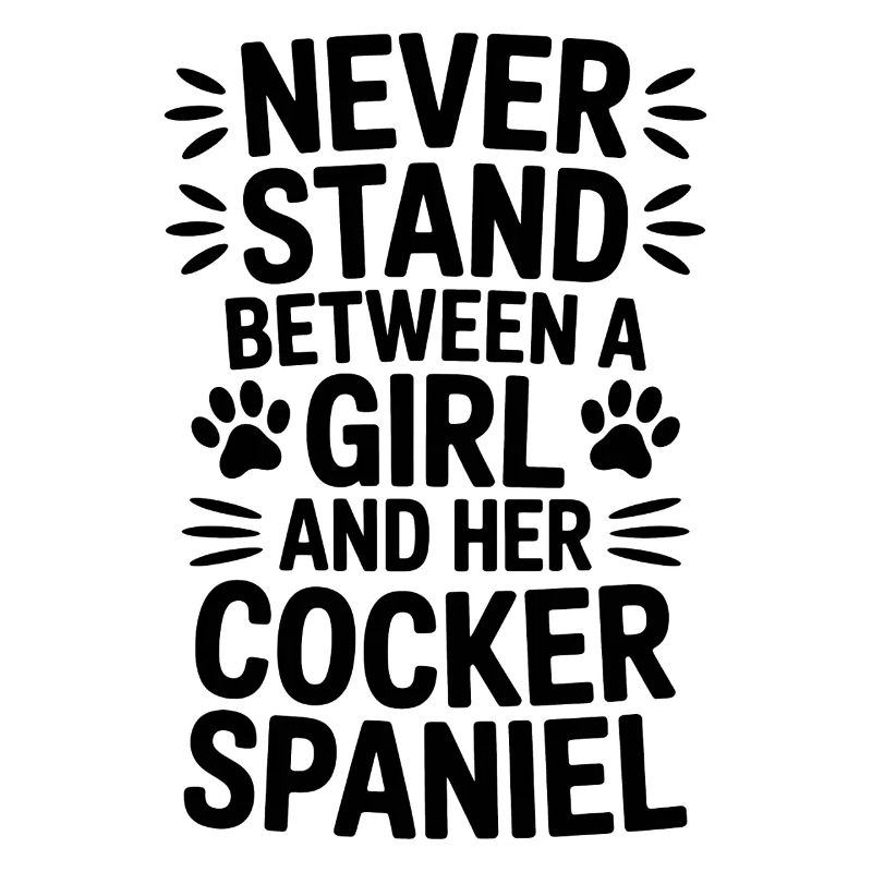 Cocker Spaniel faisant une blague Cadeau de cocker spaniel