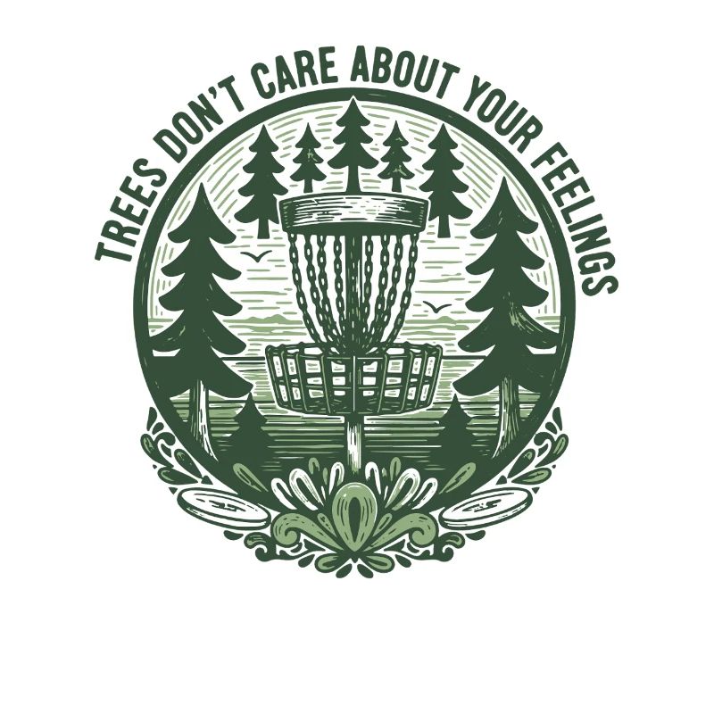 Les arbres ne se soucient pas de vos sentiments Disc golf