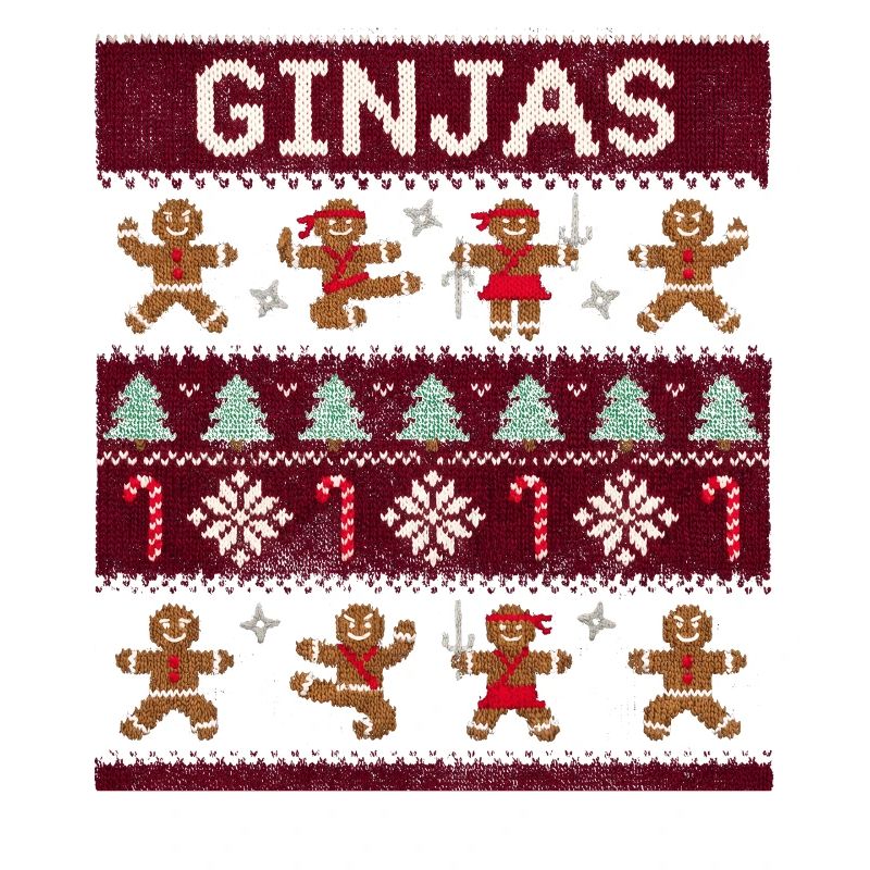 Ginjas Lebkuchen-Weihnachtspullover