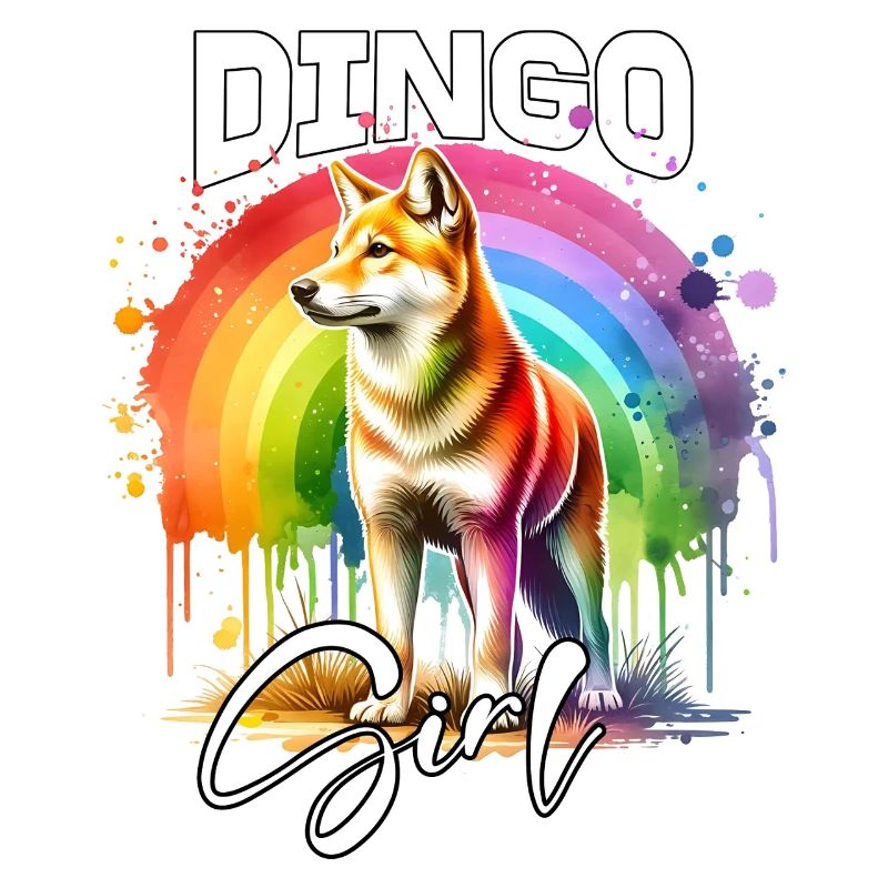 Dingo Mädchen Australischer Wildhund