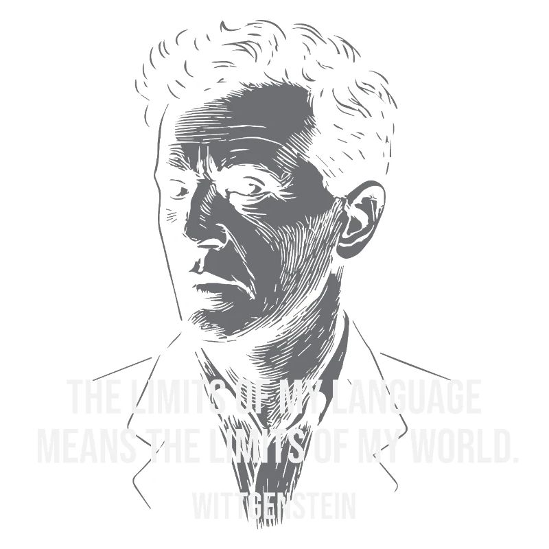 Citation de Wittgenstein : Le langage limite la conception