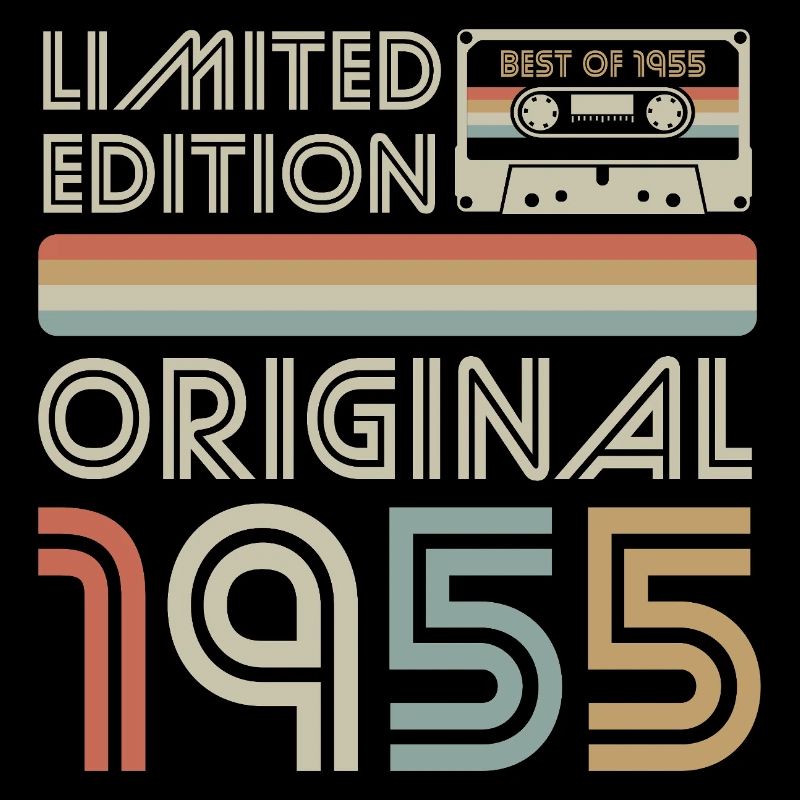 Cassette rétro originale limitée de 1955