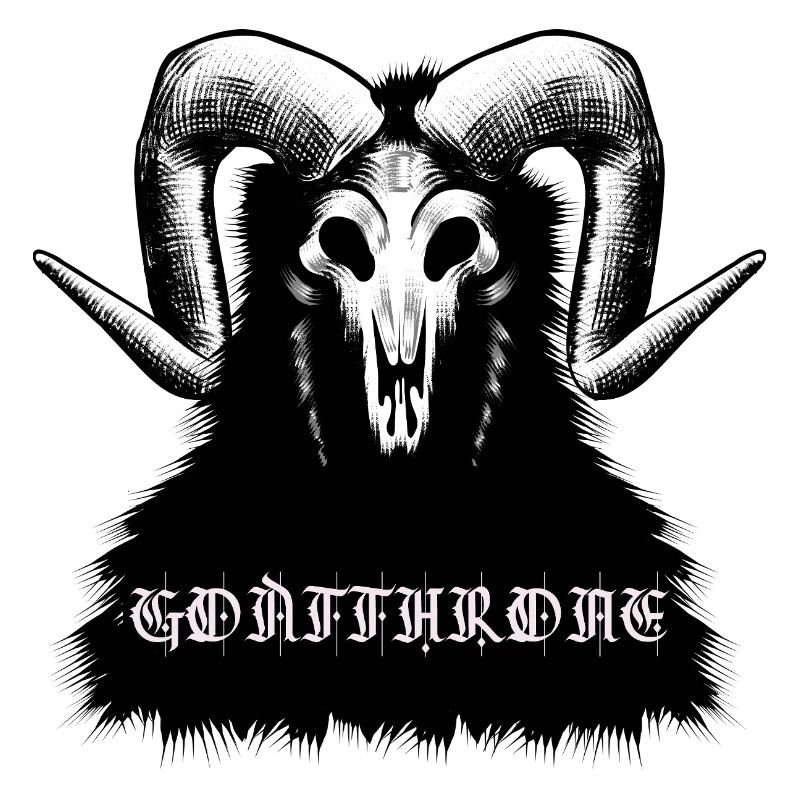 Trône de chèvre Trône de chèvre Design Métal DOOM