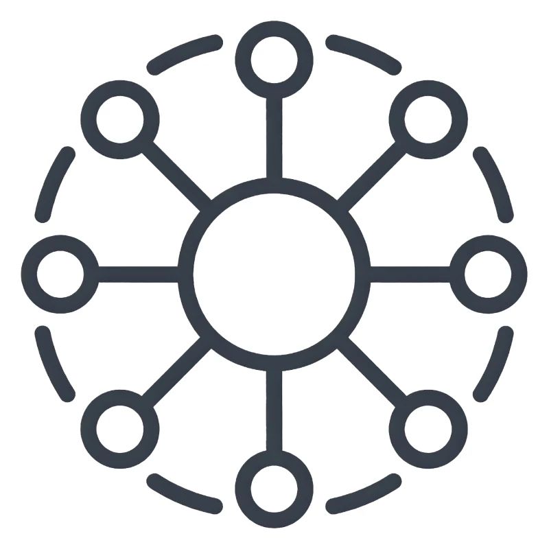 Central Network Core Pattern