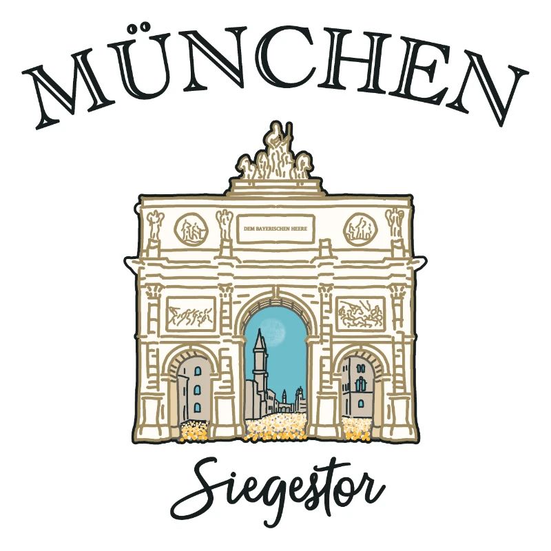 Siegestor München, Friedensmahnmal