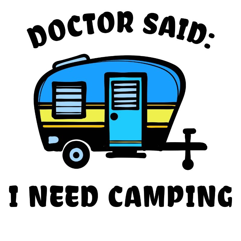 Camper Camping Motorhome Statement Hiker