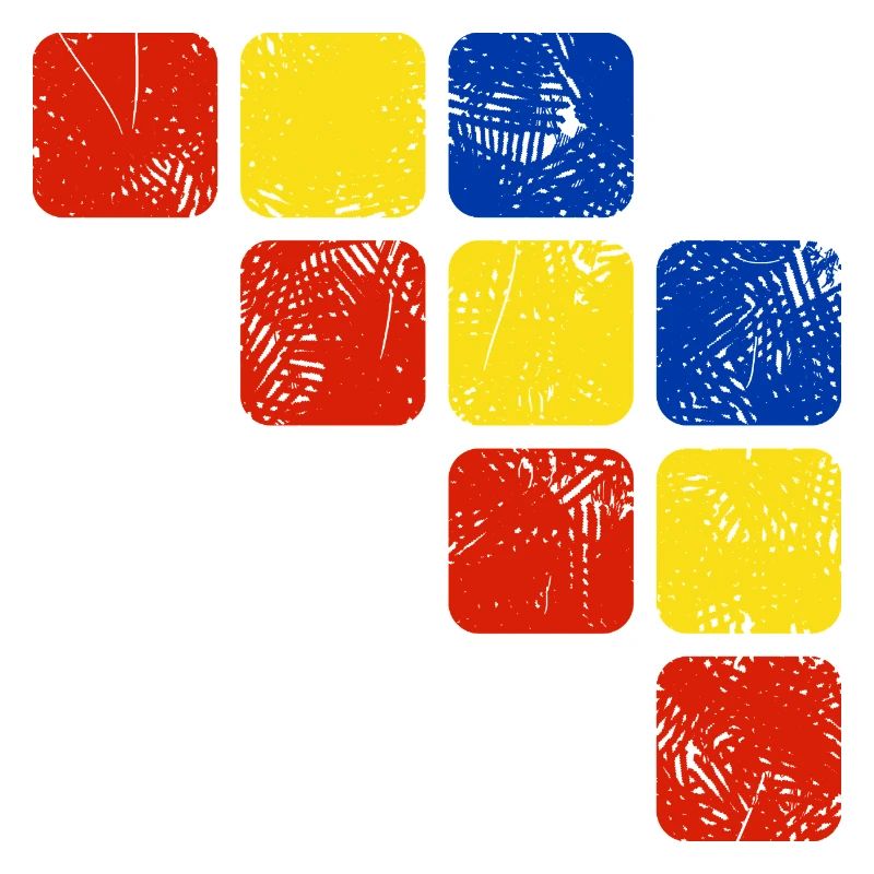 Farben Ornament Muster - Grundfarben