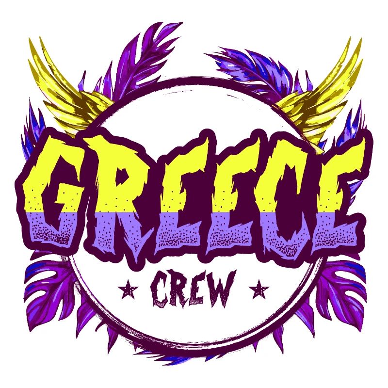 Équipe de la Grèce Colorée