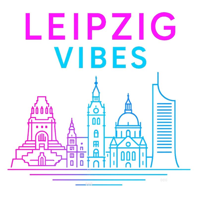 Vibrations néon de Leipzig