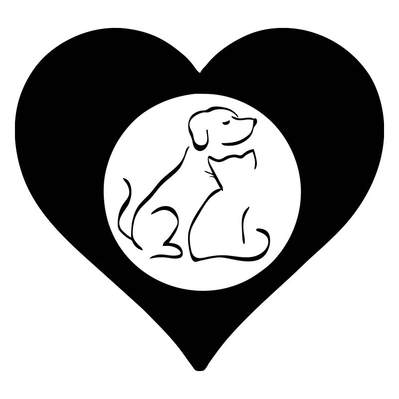 Herz voller Tierliebe Geschenk