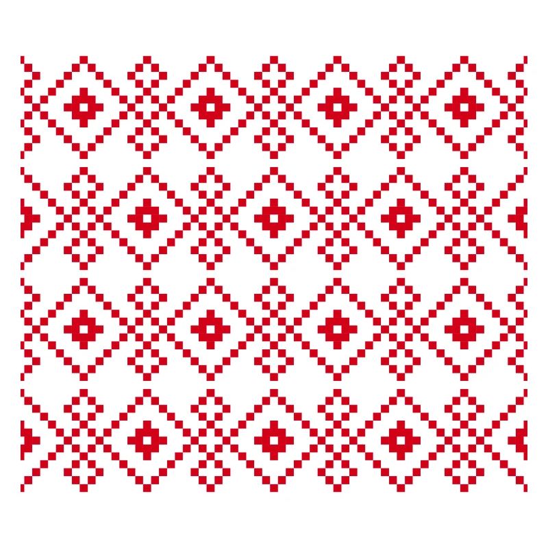 Weihnachtlicher einfarbiger Pullover (rot)