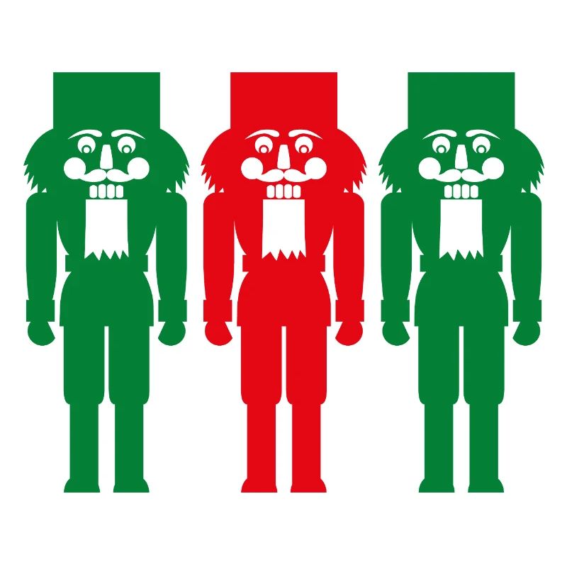Nutcracker Color Three Christmas Traditional