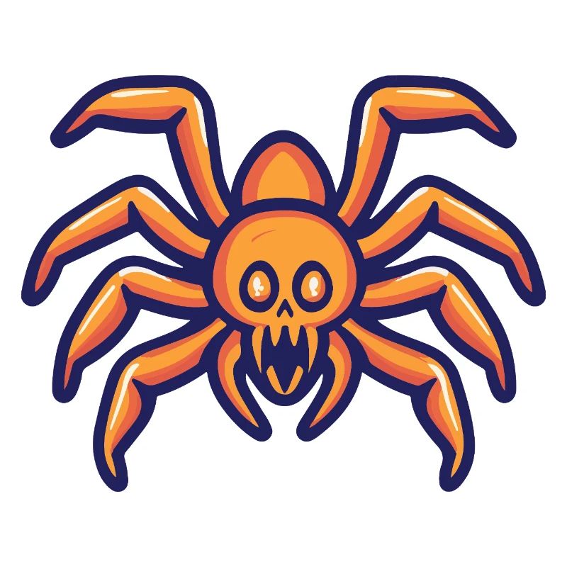 Tarentule Halloween Comic Spider