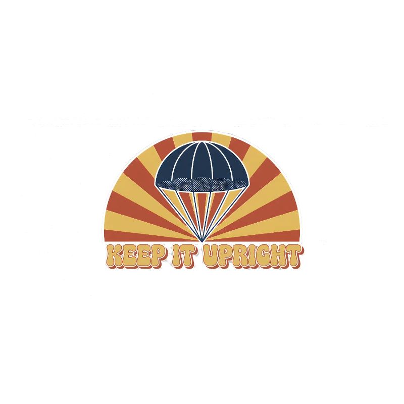Keep It Upright Parachute Sunburst