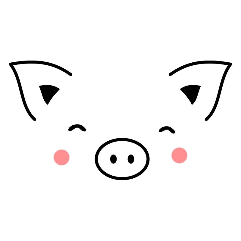 Schwein Sau Schweinchen Ferkel Eber I Geschenkidee
