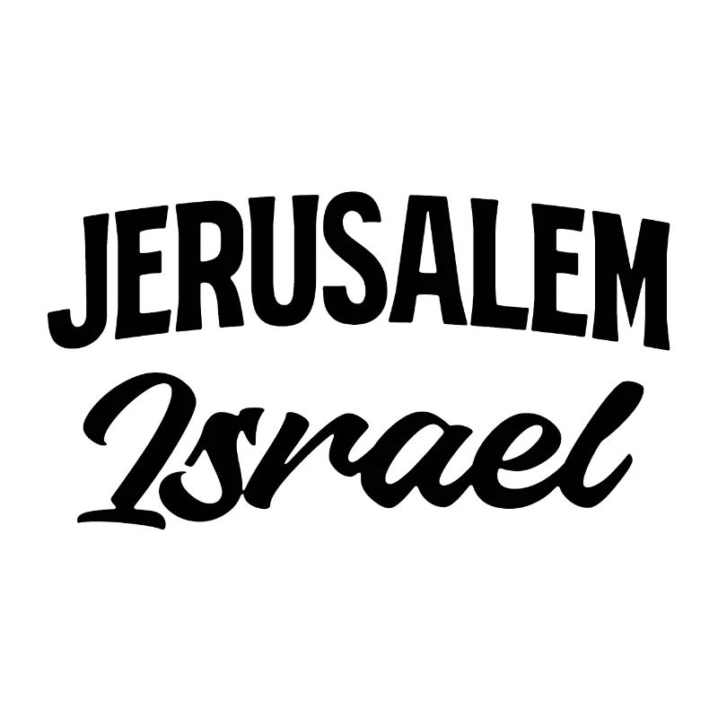 Israel Script Glitter