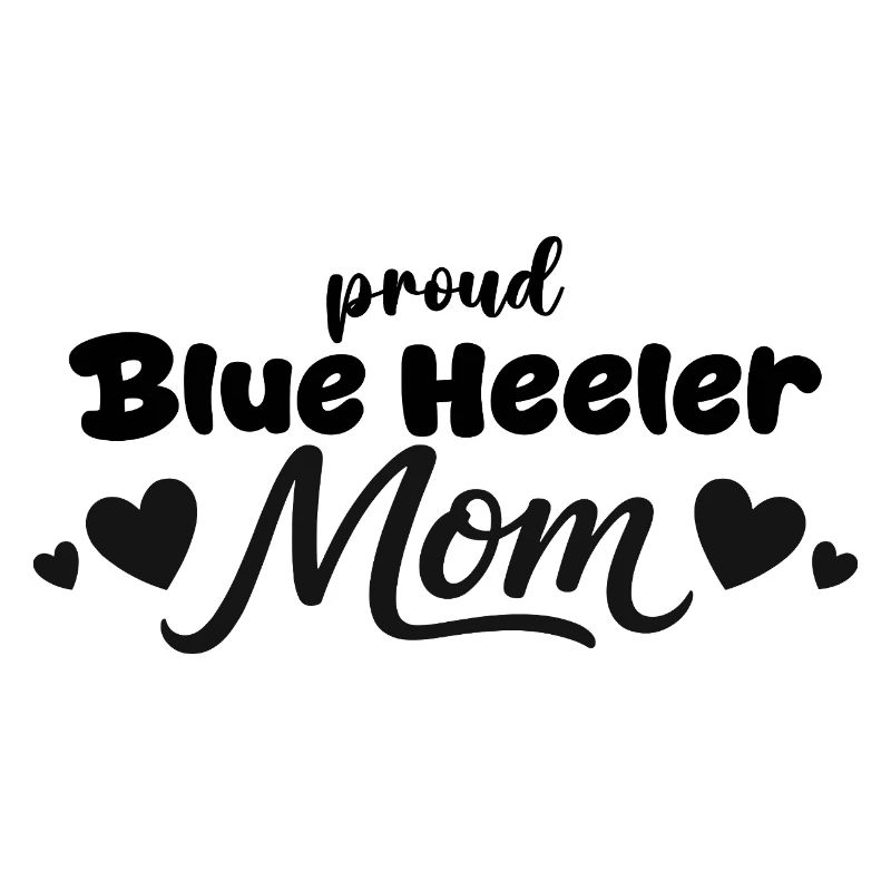  Stolze Blue Heeler Mutter, Australischer