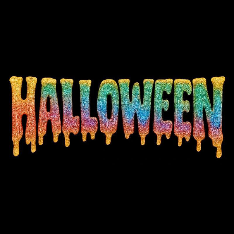 Frosting Halloween Lettering