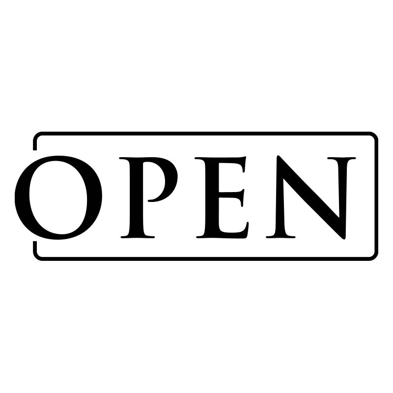 OPEN in Rahmen
