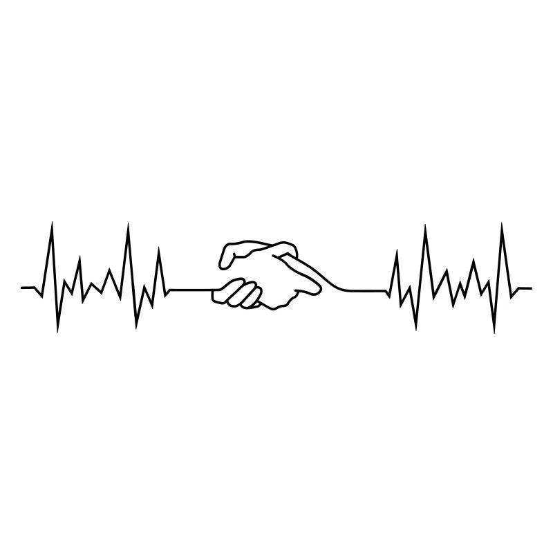 wave peace handshake