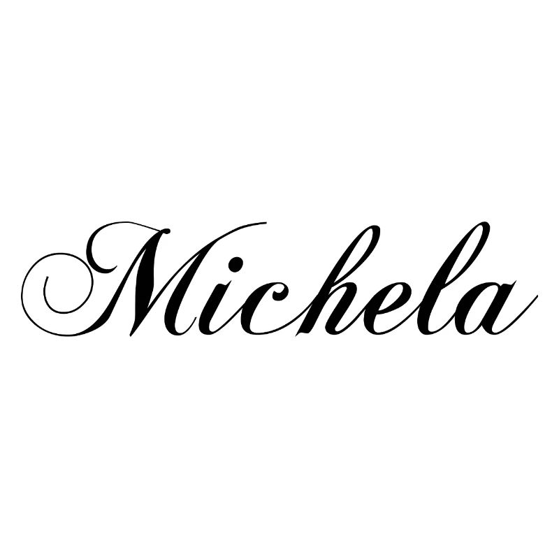 Michela - Dein Name auf Accessoires und Kleidung