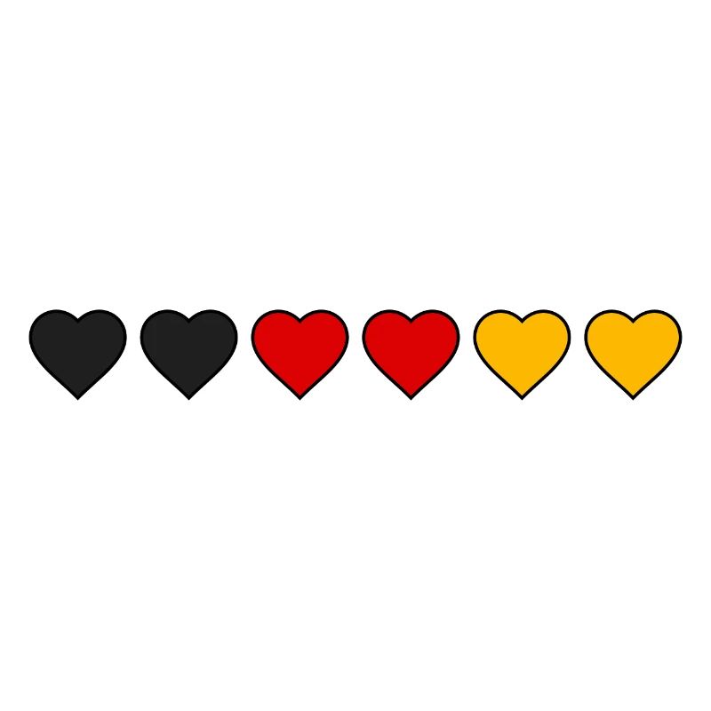 Germany Hearts